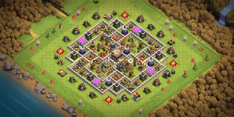 coc th11 base layout.